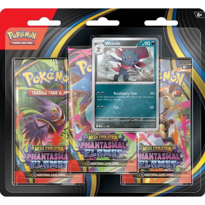 Pokemon TCG: Mega Evolution Phantasmal Flames - Booster Blister (En inglés)