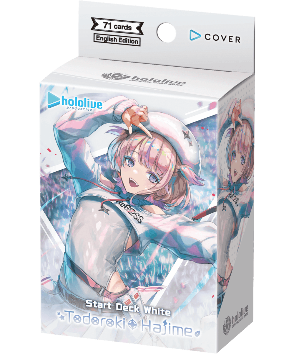 Hololive OCG: Todoroki Hajime Start Deck White