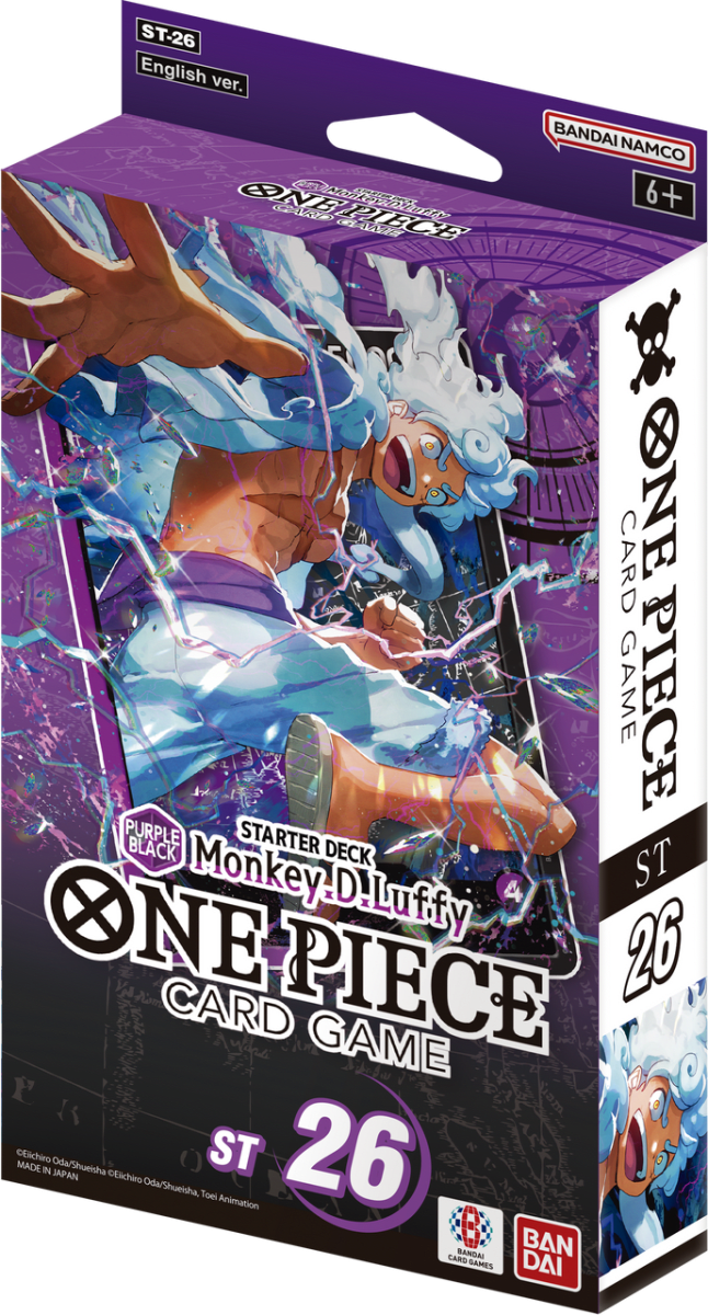 One Piece TCG: Starter Deck -PURPLE/BLACK Monkey.D.Luffy- [ST-26]