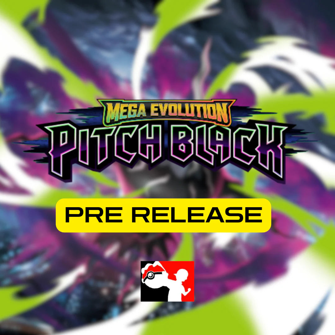 Pre Release - Pokémon TCG: Mega Evolution - Pitch Black / Tinieblas Umbrías 11-07-2026