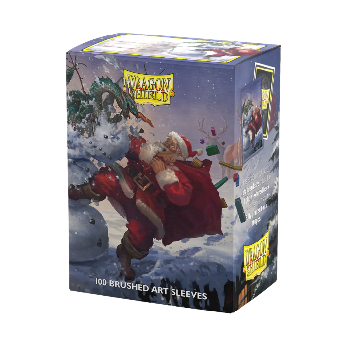 Dragon Shield Sleeves: Standard - Brushed Art - Christmas 2025