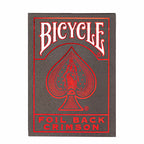 Naipes Bicycle Ultimates - MetalLuxe Crimson - (Red)