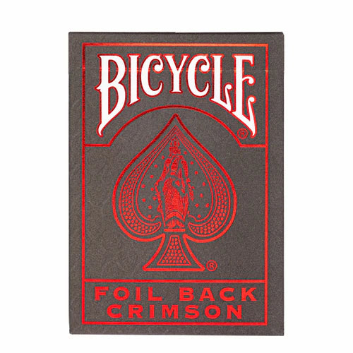 Naipes Bicycle Ultimates - MetalLuxe Crimson - (Red)