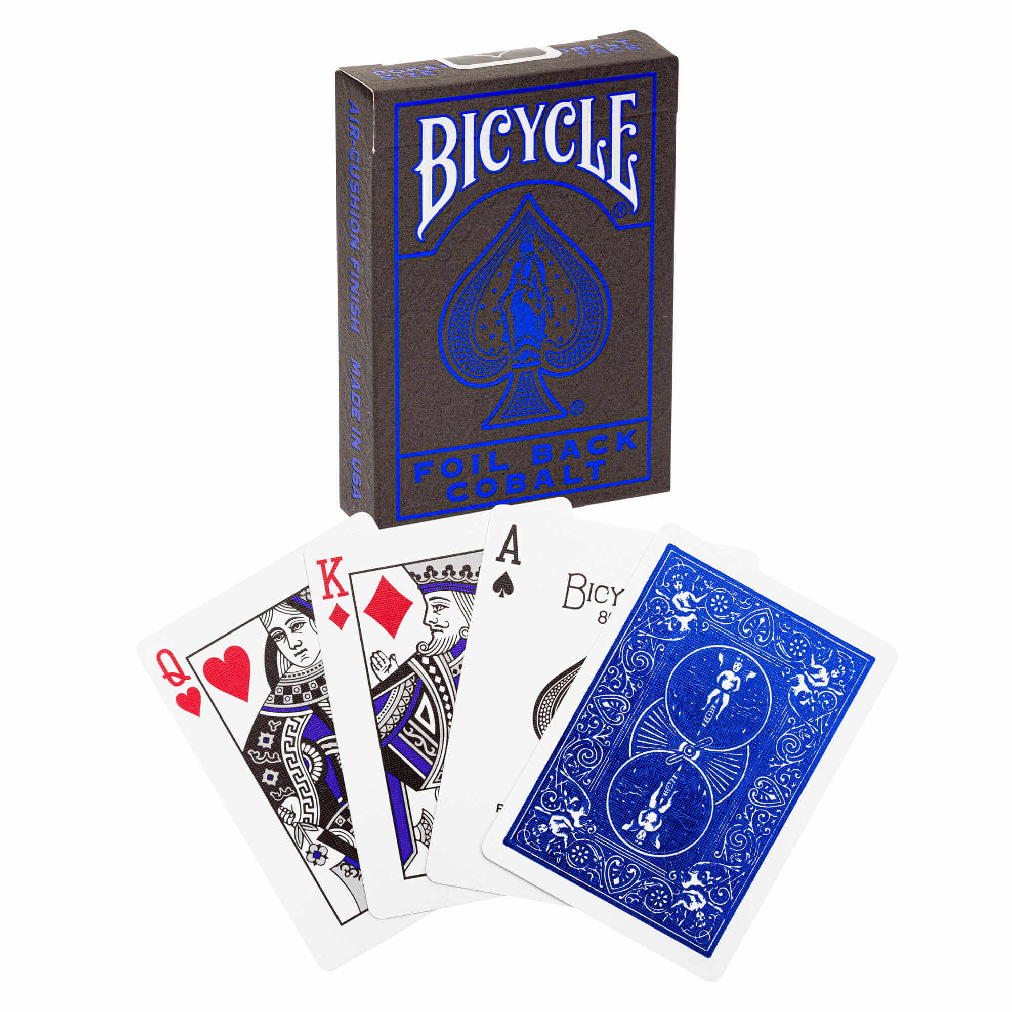 Naipes Bicycle Ultimates – MetalLuxe Cobalt (Blue)