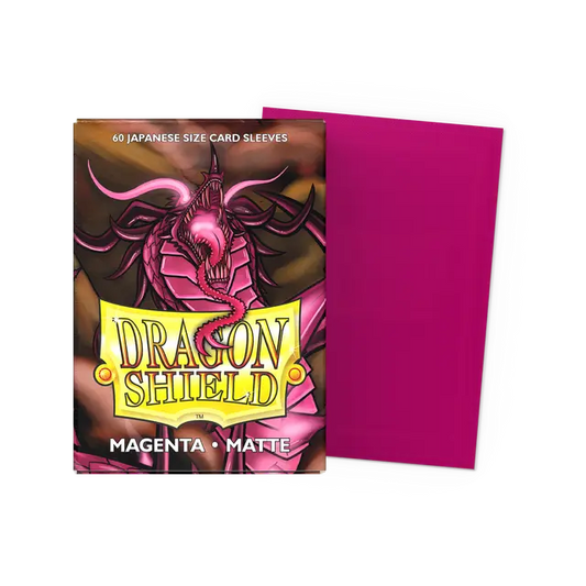 Dragon Shield Sleeves: Japanese- Matte Magenta (60 ct.)
