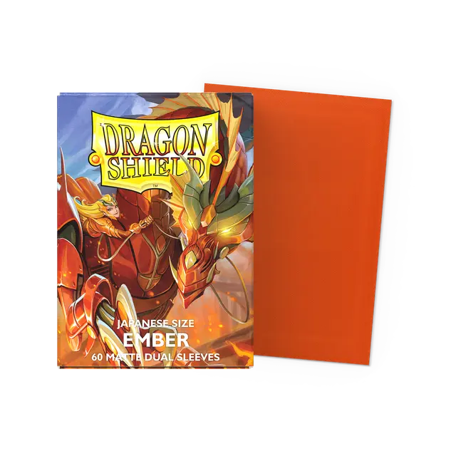 Dragon Shield Sleeves: Japanese - Matte Dual Ember (60 ct.)