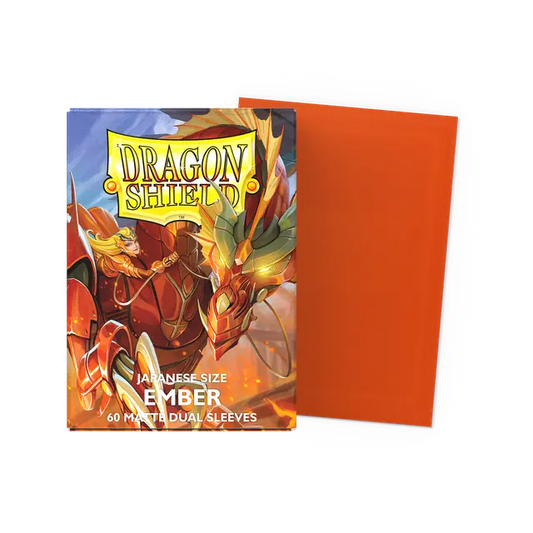 Dragon Shield Sleeves: Japanese - Matte Dual Ember (60 ct.)