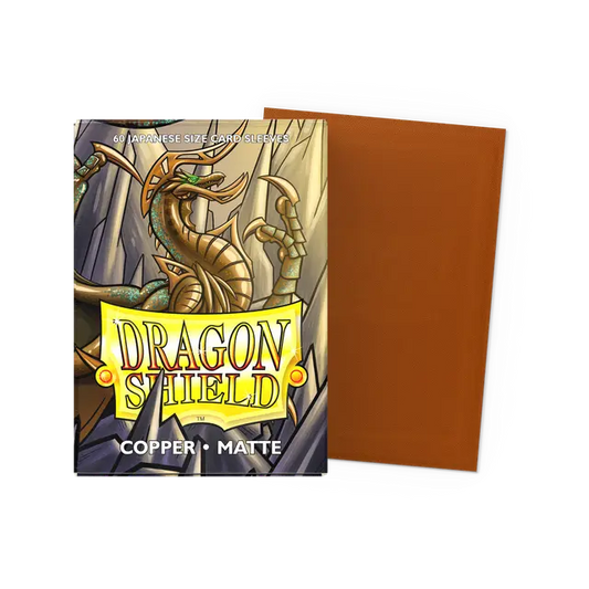 Dragon Shield Sleeves: Japanese- Matte Copper (60 ct.)