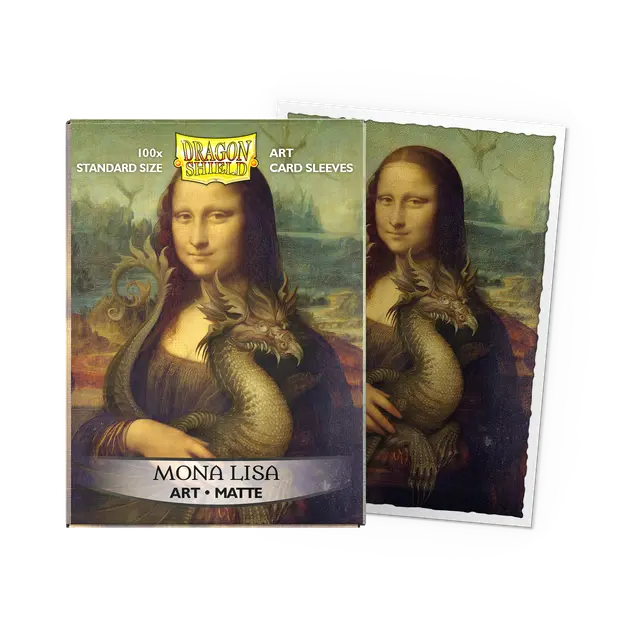 Mona Lisa - Matte Art Sleeves - Standard Size