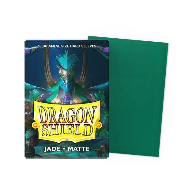Dragon Shield Sleeves: Japanese- Matte Jade (60 ct.)
