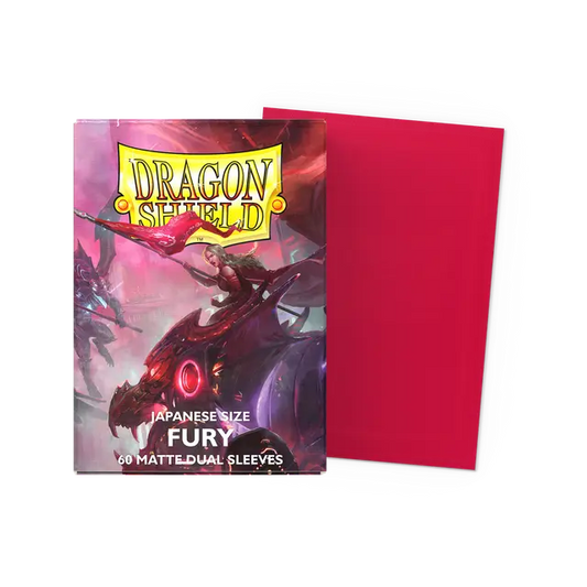 Dragon Shield Sleeves: Japanese - Matte Dual Fury (60 ct.)