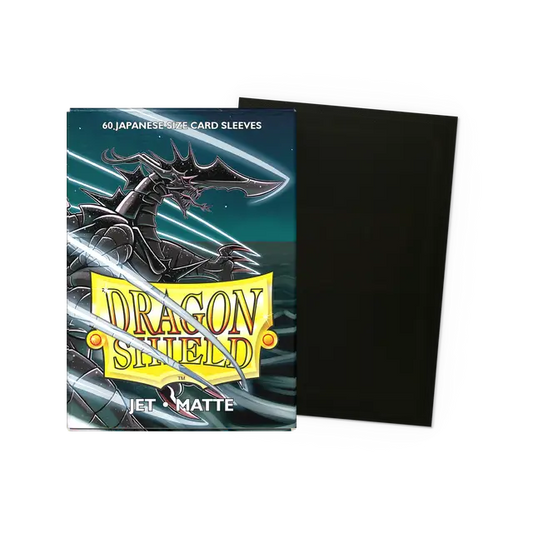 Dragon Shield Sleeves: Japanese- Matte Jet (60 ct.)