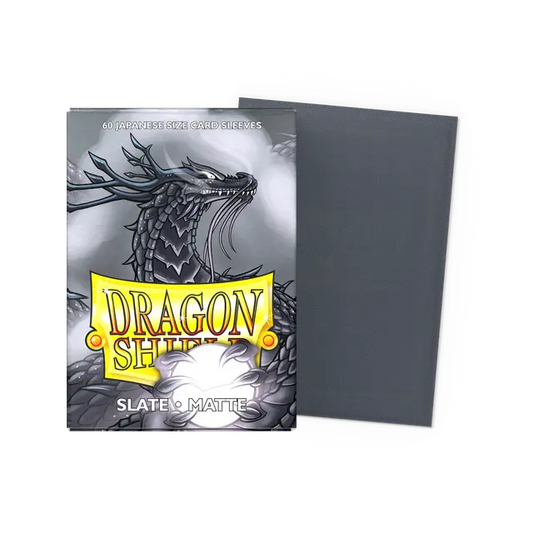 Dragon Shield Sleeves: Japanese- Matte Slate (60 ct.)
