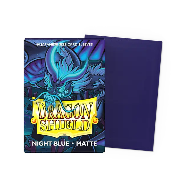 Dragon Shield Sleeves: Japanese- Classic Night Blue (60 ct.)