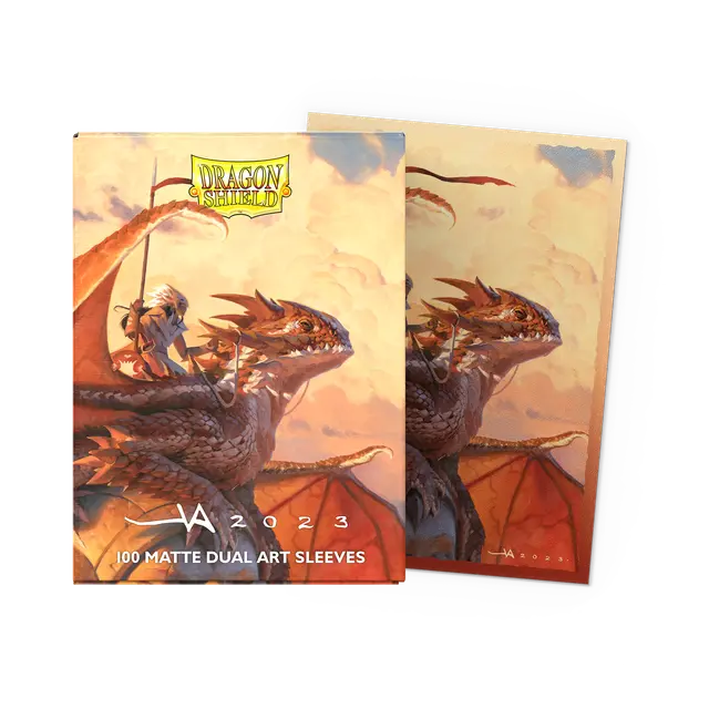 Dragon Shield Sleeves: Standard DUAL- Matte-'The Adameer' Art, Limited Edition (100 ct.)