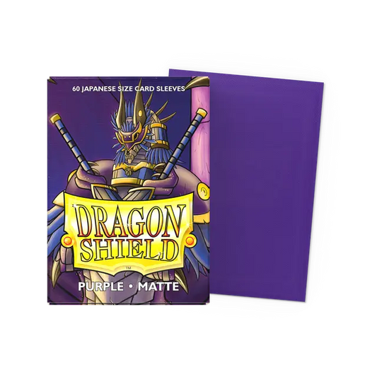 Dragon Shield Sleeves: Japanese- Matte Purple (60 ct.)