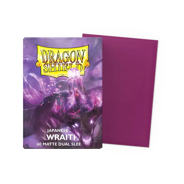 Dragon Shield Sleeves: Japanese - Matte Dual Wraith (60 ct.)