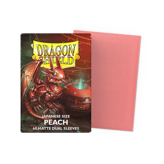 Dragon Shield Sleeves: Japanese - Matte Dual Peach (60 ct.)