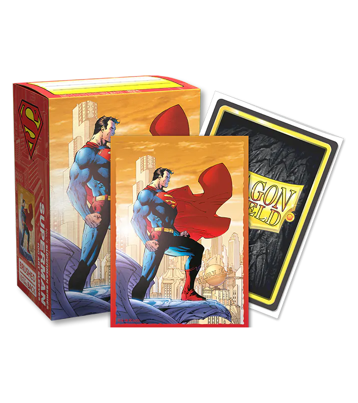 Dragon Shield Brushed Art Sleeves - Standard Size - Superman 2 (100 Sleeves)