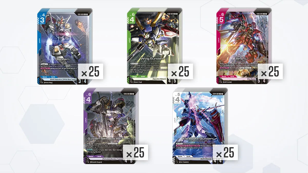 Gundam Card Game: Deck Build Box- 01 Freedom Ascension [SC01]