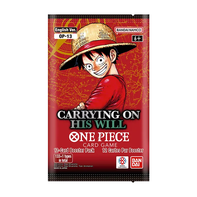 One Piece TCG: Carrying on his Will - Booster Display (OP-13)