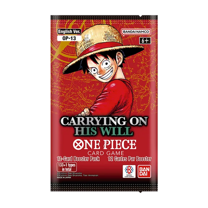 One Piece TCG: Carrying on his Will - Booster Display (OP-13)