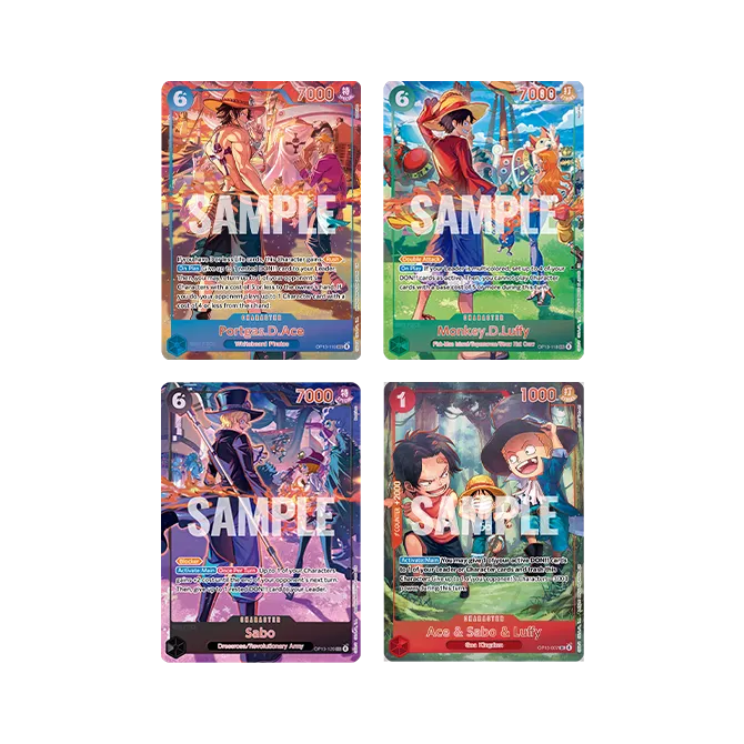 One Piece TCG: English Version 3rd Anniversary SET