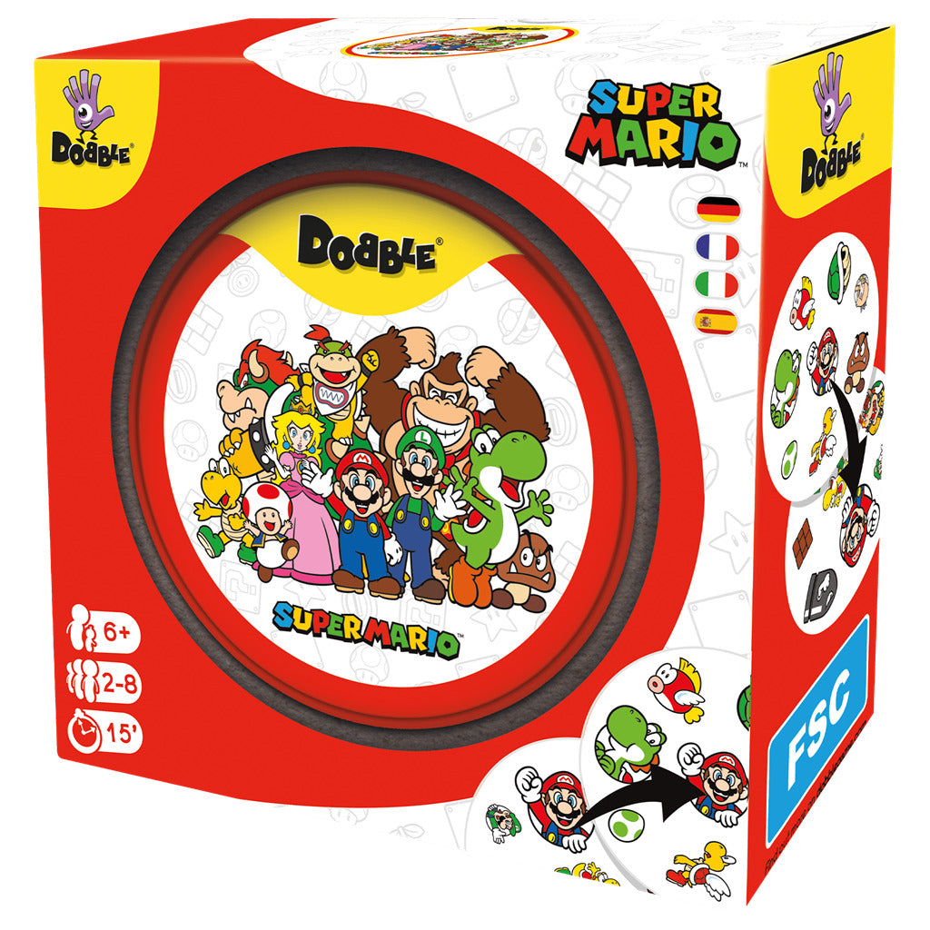 Dobble Super Mario eco sleeve