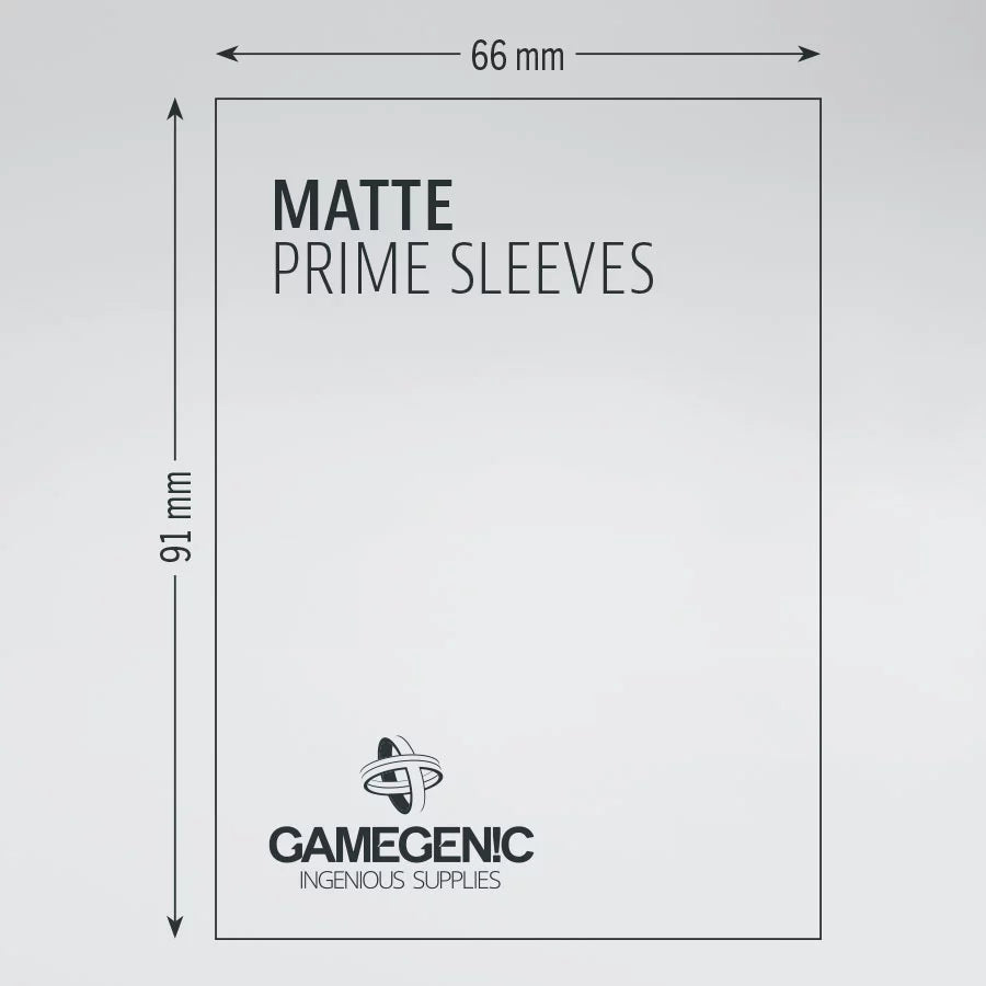 GG Sleeves Matte Prime Sleeves (100)
