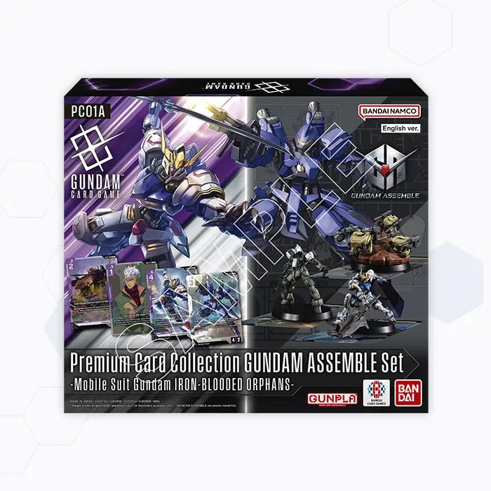 Gundam Card Game: Gundam Assemble Premium Collection Set Display- Iron Blooded Orphans [PC01A]