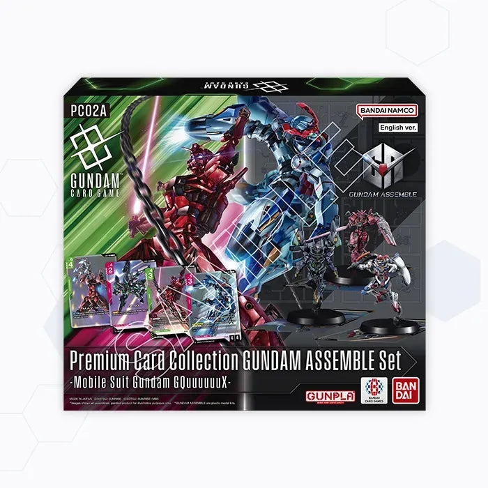 Gundam Card Game: Gundam Assemble Premium Collection Set Display- GQuuuuuuX [PC02A]