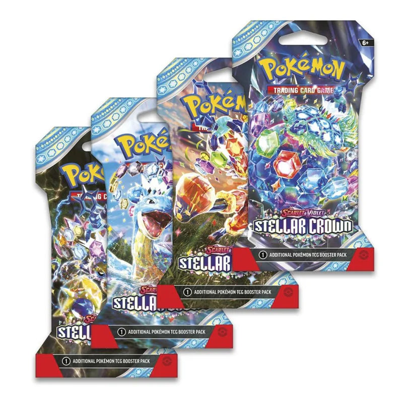 Pokemon TCG: Spanish Scarlet & Violet 07 Stellar Crown- Sleeved Booster