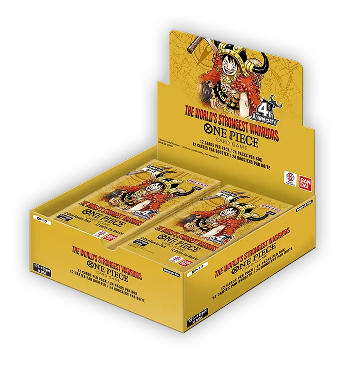 One Piece Card Game - THE WORLD’S STRONGEST WARRIORS- [OP-17]
