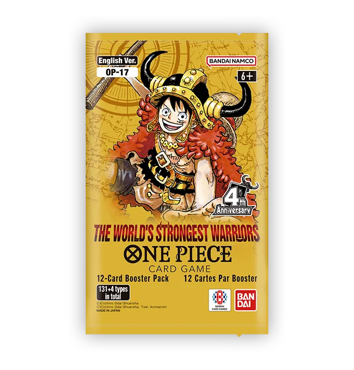 One Piece Card Game - THE WORLD’S STRONGEST WARRIORS- [OP-17]