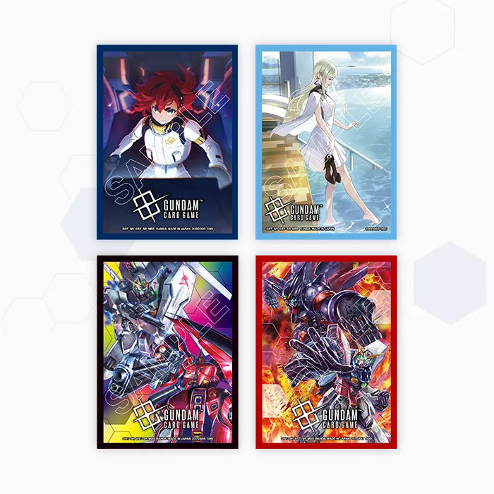 Card Sleeve Display: Gundam Card Game- Official Card Sleeves 02