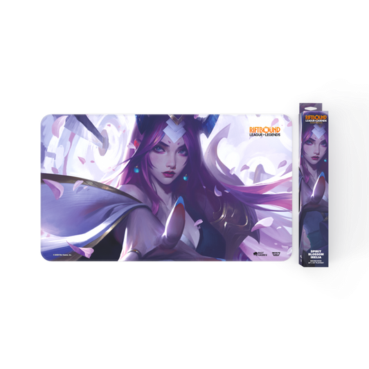 Playmat: Riftbound- Spiritforged- 'Spirit Blossom Irelia' Art