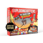 Exploding Kittens El Juego de tablero - Super Fan Edition (PREMIUM VERSION)