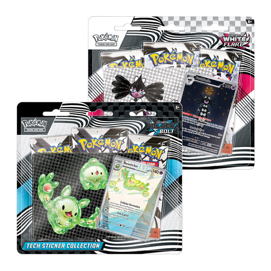 Pokemon TCG: Scarlet & Violet 10.5 Black Bolt / White Flare - Tech Sticker Collection