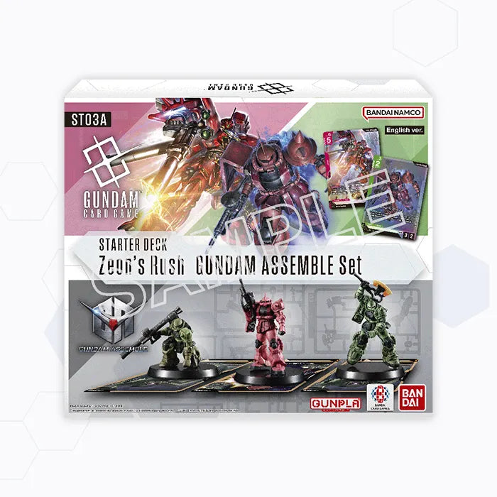 GUNDAM TCG: Starter Deck - Zeon's Rush [ST03A]
