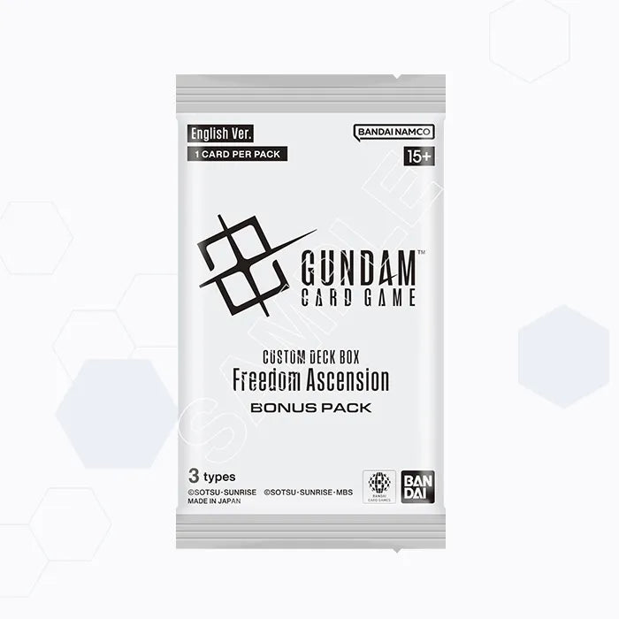 Gundam Card Game: Deck Build Box- 01 Freedom Ascension [SC01]