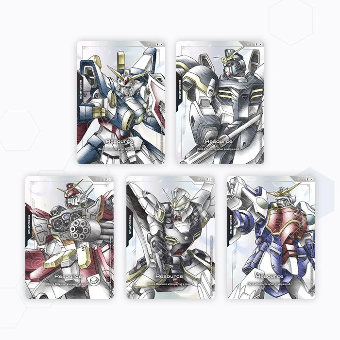 Gundam TCG: Premium Accessory Set - Mobile Suit Gundam WING (PB01)